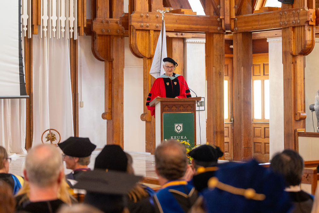 Keuka College Welcomes Incoming Class of 2024 at Academic Convocation Keuka College Welcomes Incoming Class of 2024 at Academic Convocation
