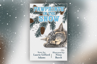 Paw Prints in the Snow Book Cover